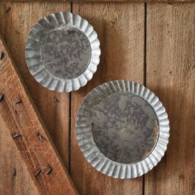 Pie Tin Mercury Mirrors