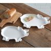 Piglet Plates-Set of Two