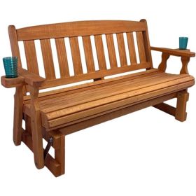 Wooden Porch Glider