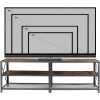 55-inch Industrial Style Metal Wood TV Stand for TV up to 65-inch