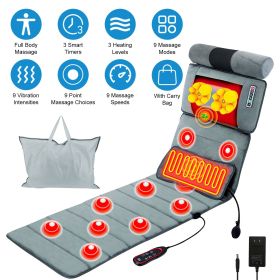 Full Body Electric Massage Mat with Heat