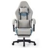 Ergonomic adjustable gaming chair with headrest