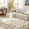 9x12 Blue Boho Area Rug