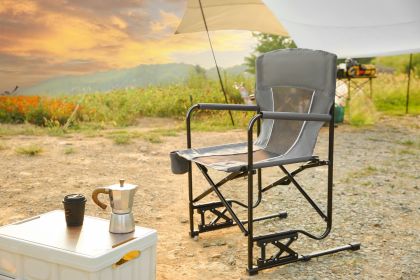Freestyle Rocker Camping Chair Portable Folding Rocking Chair