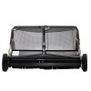 VEVOR 42 Inch Lawn Sweeper Tow Behind, 12 cu.ft. Large Pull Behind Grass Sweeper, Heavy Duty Leaf & Grass Collector with Dumping Rope Design