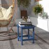 Patio Side Table, 15" Square Outdoor End Table