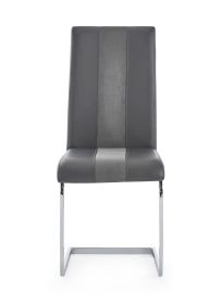 ALTIS FABRIC GREY DINING CHAIRS (KIT OF 2)