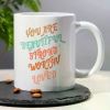 Inspirational Affirmations Coffee Mug - 11oz Ceramic Cup with Positive Quotes for Self-Care, Motivation & Love