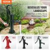 VEVOR Antique Hand Water Pump 14.6 x 5.9 x 26 inch Pitcher Pump w/Handle Cast Iron Well Pump w/ Pre-set 0.5" Holes for Easy Installation Old Fashion P