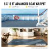 Gray Marine Carpet 6 ft x 13.1 ft Boat Carpet Rugs