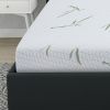 8-Inch Dual Layer Memory Foam Mattress with Bamboo Infused Cover - Full