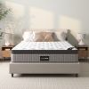 Assembled in USA - High Quality 10" King Diamond Innerspring Hybrid and Cooling Gel Memory Foam Mattress, Pressure Relief, and Motion Isolation