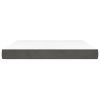 Pocket Spring Bed Mattress Dark Gray 59.8"x79.9"x7.9" Queen Velvet