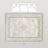 9x12 Blue Boho Area Rug