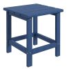Patio Side Table, 15" Square Outdoor End Table