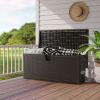 100 Gallon All Weather Storage Container with Lockable Lid