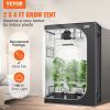 VEVOR 2x4 Grow Tent, 48'' x 24'' x 72'', High Reflective 2000D Mylar Hydroponic Growing Tent with Observation Window