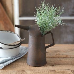 Antique Glass Vases (Option: Inspired Oil Can Pitcher)