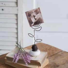 Vintage Doorknob Photo Holder (Option: Rose  Box of 2)