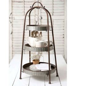 Three Tier Racks (Option: Tiered Round Display)