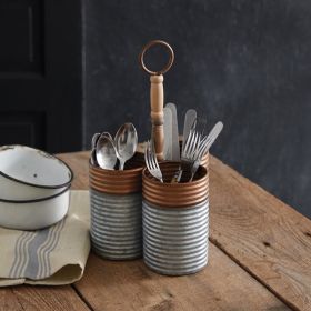 Decorative table Storage. (Option: Tone Utensil Caddy)