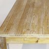 Modern Farmhouse 63-inch Solid Wood Dining Table